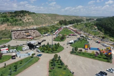 Motosiklet tutkunları Adıyaman'daki motofestte bir araya geldi