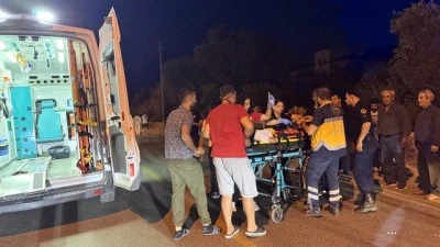 Motosikletin &ccedil;arptığı 2 &ccedil;ocuk ile s&uuml;r&uuml;c&uuml;s&uuml; yaralandı