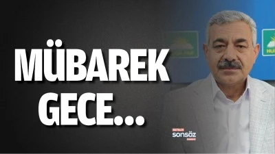 M&uuml;barek gece&hellip;