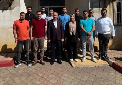 M&uuml;d&uuml;r Eryarsoy&rsquo;dan Kozluk&rsquo;a ziyaret
