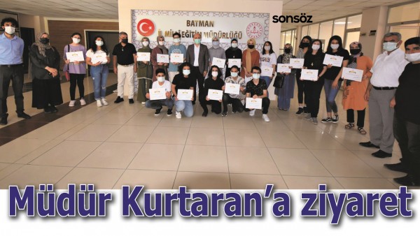 M&Uuml;D&Uuml;R KURTARAN'A ZİYARET