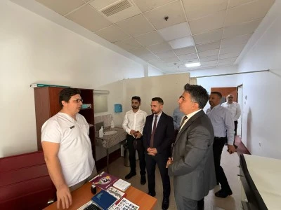 M&uuml;d&uuml;r Solmaz, Kozluk&rsquo;ta inceleme yaptı