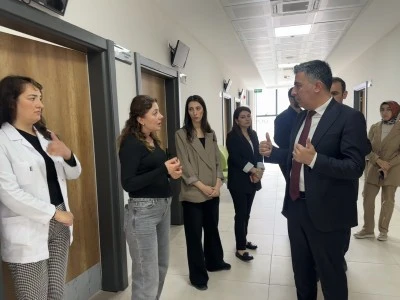 M&uuml;d&uuml;r Solmaz, merkezlerde inceleme yaptı