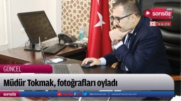 M&uuml;d&uuml;r Tokmak, fotoğrafları oyladı