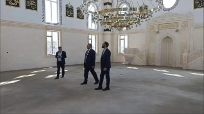 M&uuml;ft&uuml;&rsquo;den inşaat ziyareti