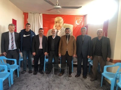 M&uuml;ft&uuml;den Saadet Partisine ziyaret