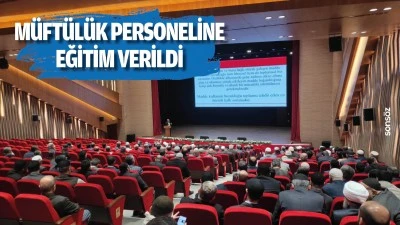 M&uuml;ft&uuml;l&uuml;k personeline eğitim verildi