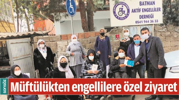 M&uuml;ft&uuml;l&uuml;kten engellilere &ouml;zel ziyaret