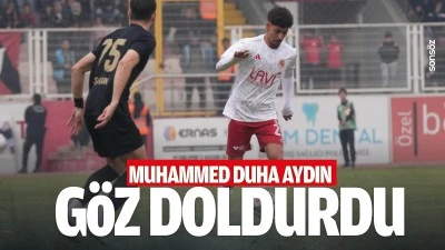 Muhammed Duha Aydın g&ouml;z doldurdu