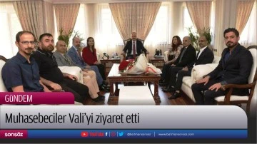 Muhasebeciler Vali&rsquo;yi ziyaret etti