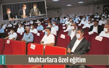 MUHTARLARA &Ouml;ZEL EĞİTİM