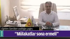 &ldquo;M&Uuml;LAKATLAR SONA ERMELİ&rdquo;
