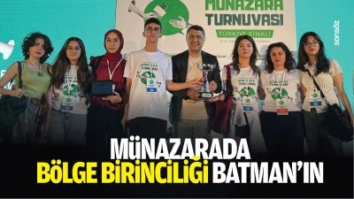 M&uuml;nazarada b&ouml;lge birinciliği Batman&rsquo;ın&hellip;