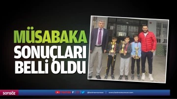 M&uuml;sabaka sonu&ccedil;ları belli oldu