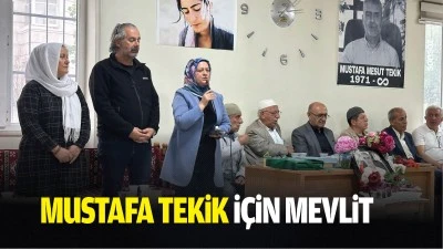 Mustafa Tekik i&ccedil;in mevlit&hellip;