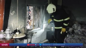 M&uuml;stakil evde &ccedil;ıkan yangın s&ouml;nd&uuml;r&uuml;ld&uuml;