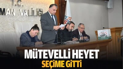 M&uuml;tevelli Heyet, se&ccedil;ime gitti