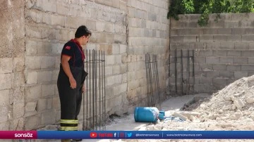Mutfak patlamasında 2 kişi yaralandı