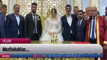 Mutluluklar&hellip;