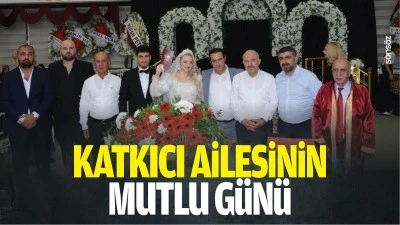 Katkıcı ailesinin mutlu g&uuml;n&uuml; 
