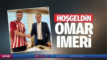 Hoşgeldin Omar Imeri&hellip;