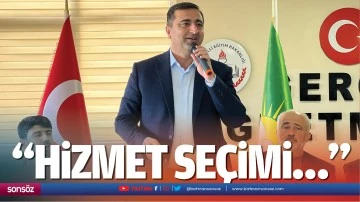 &nbsp;&ldquo;Hizmet se&ccedil;imi&hellip;&rdquo;