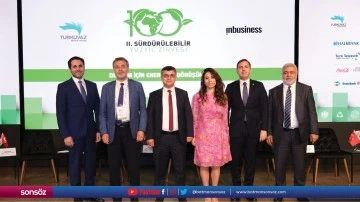 Arvas, II. S&uuml;rd&uuml;r&uuml;lebilir Y&uuml;zyıl Zirvesi'nde konuştu