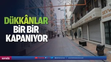 D&uuml;kk&acirc;nlar bir bir kapanıyor