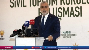 Bakan Işıkhan Mardinlilerle bir araya geldi