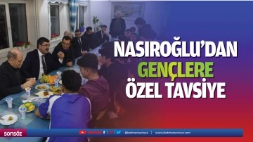 Nasıroğlu&rsquo;dan gen&ccedil;lere &ouml;zel tavsiye; &nbsp;&ldquo;Sevdiğiniz işi yapın&rdquo;