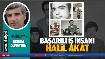 Başarılı İş İnsanı Halil Akat&nbsp;