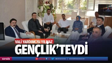 Vali Yardımcısı Yılmaz, Gen&ccedil;lik&rsquo;teydi&nbsp;