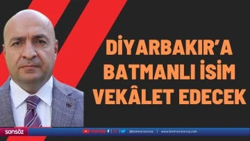 Diyarbakır&rsquo;a Batmanlı isim vek&acirc;let edecek