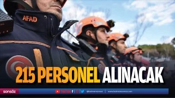 215 s&ouml;zleşmeli personel alınacak 