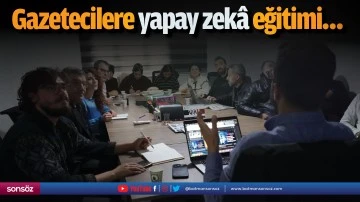 Gazetecilere yapay zek&acirc; eğitimi&hellip;