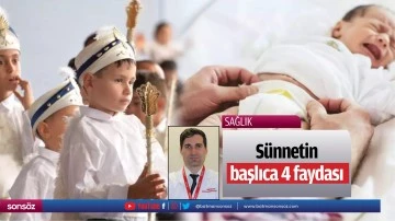 S&uuml;nnetin başlıca 4 faydası&nbsp;