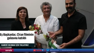 Eş Başkanlar, C&icirc;ran filminin galasına katıldı