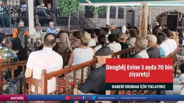 Dengb&ecirc;j Evine 3 ayda 70 bin ziyaret&ccedil;i