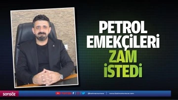 Petrol emek&ccedil;ileri zam istedi&nbsp;