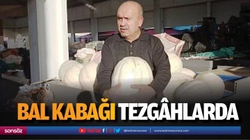 Bal kabağı tezg&acirc;hlarda