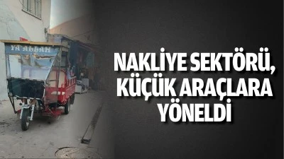 Nakliye sekt&ouml;r&uuml;, k&uuml;&ccedil;&uuml;k ara&ccedil;lara y&ouml;neldi