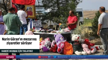 Narin G&uuml;ran'ın mezarına ziyaretler s&uuml;r&uuml;yor 
