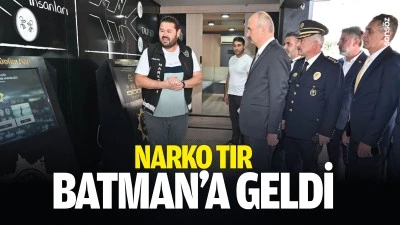 Narko Tır, Batman&rsquo;a geldi