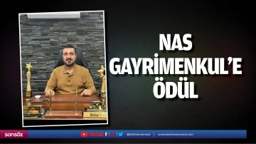 Nas Gayrimenkul&rsquo;e &ouml;d&uuml;l