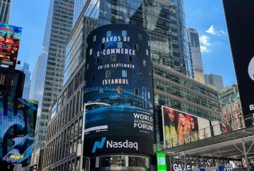NASDAQ BİNASINDAN GER&Ccedil;EKLEŞTİRİLDİ