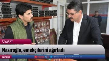 Nasıroğlu, emek&ccedil;ilerini ağırladı
