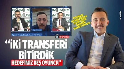 Nasıroğlu: &ldquo;İki transferi bitirdik, hedefimiz beş oyuncu&rdquo;