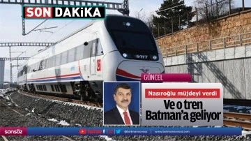 Nasıroğlu m&uuml;jdeyi verdi
