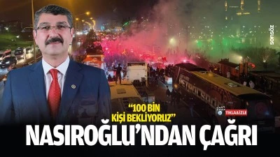 Nasıroğlu&rsquo;ndan &ccedil;ağrı: &ldquo;100 bin kişi bekliyoruz&rdquo;