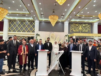 Nasıroğlu'nun d&uuml;ğ&uuml;n&uuml; g&ouml;rkemliydi
